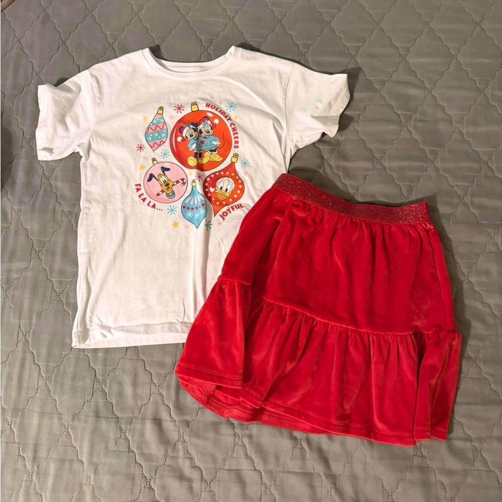 Red Kids Skirt